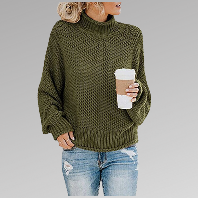 Grobstrick Pullover Mit Lockerer Passform Für Damen