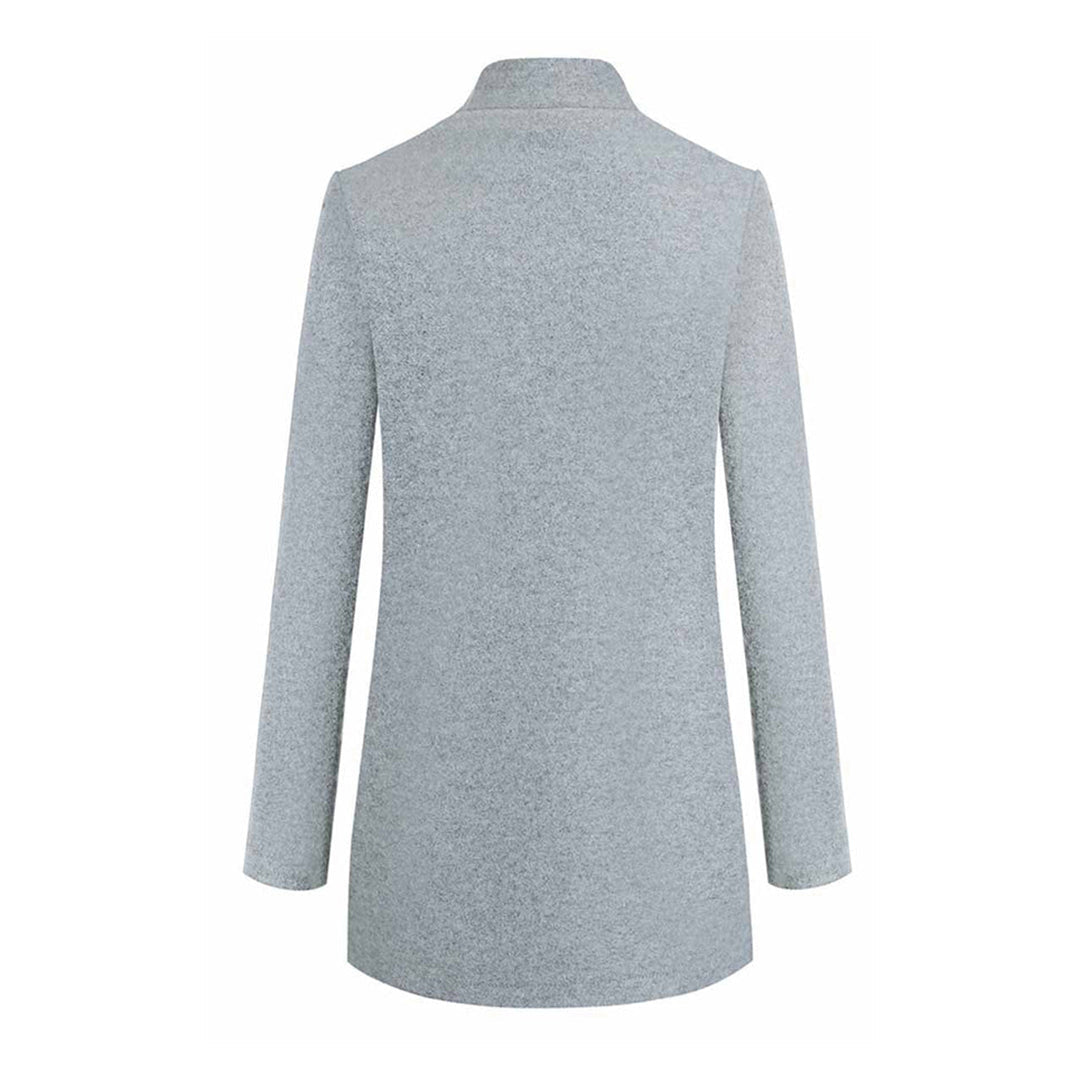 Maßgeschneiderter Langmantel Mit Minimalistischem Design Für Damen