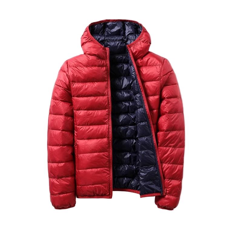 Warme Pufferjacke für Damen mit Kapuze