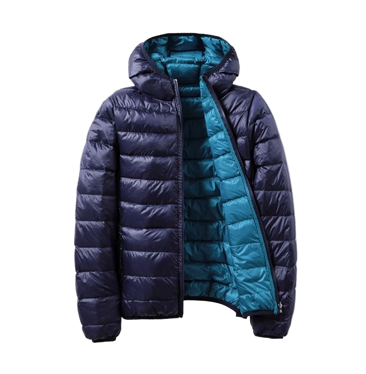 Warme Pufferjacke für Damen mit Kapuze