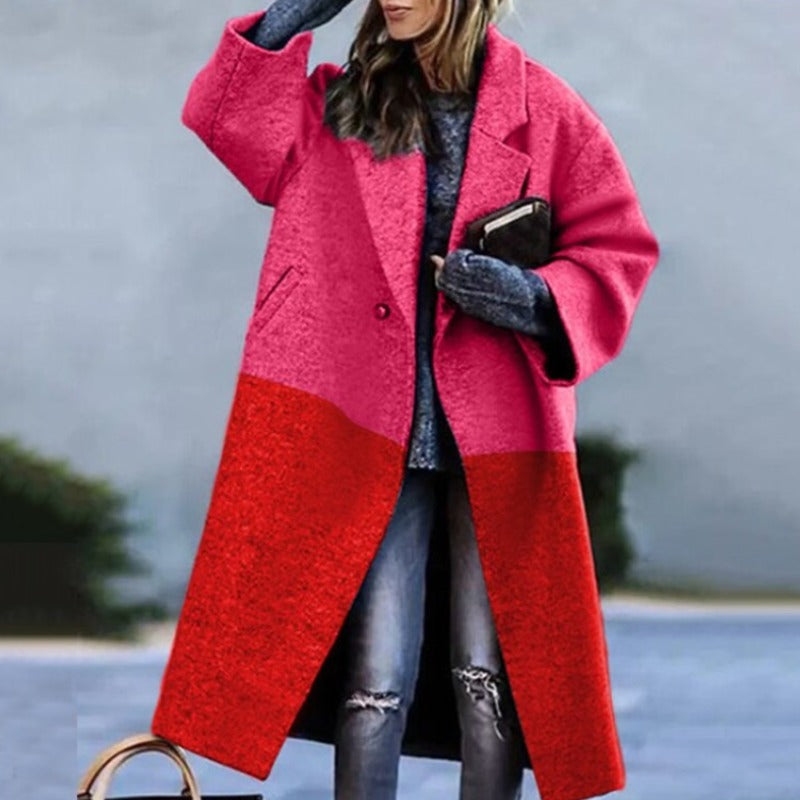 Chicer Oversized Karomantel für Damen