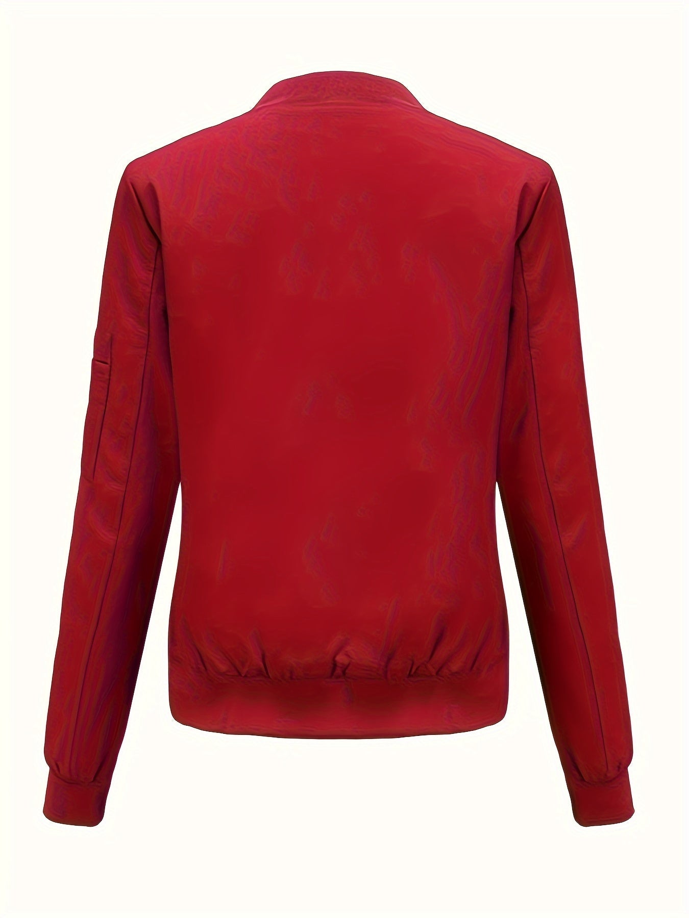 Bomberjacke Winter Klassischer Zip-Up Freizeitlook Damen