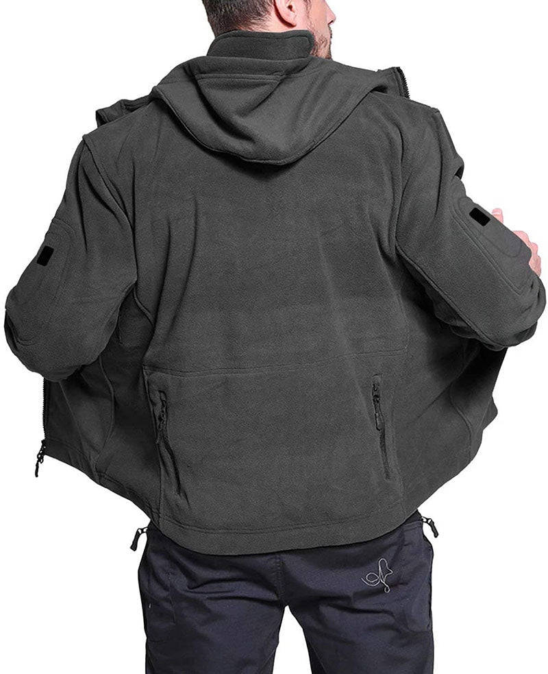 Herren Warmer Winter Rollkragen Taktischer Pullover