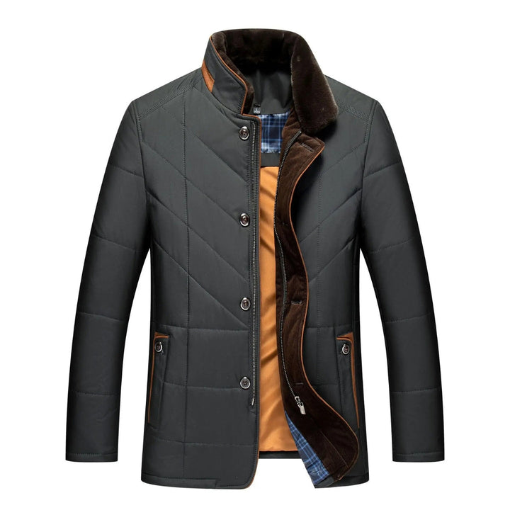 Herren Winter Gesteppter Stil Jacke