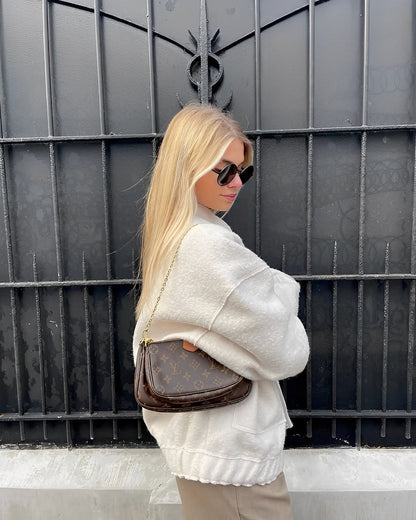 Lässige Locker Geschnittene Teddyjacke Damen Winter