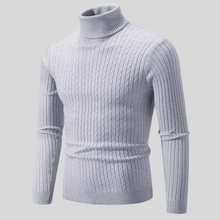 Herren Winter Street Style Rollkragen Pullover