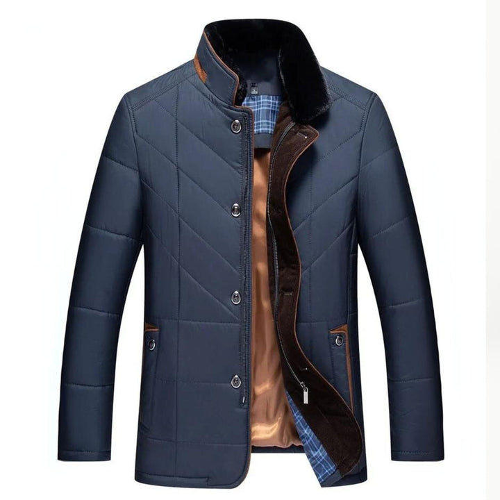 Herren Winter Gesteppter Stil Jacke