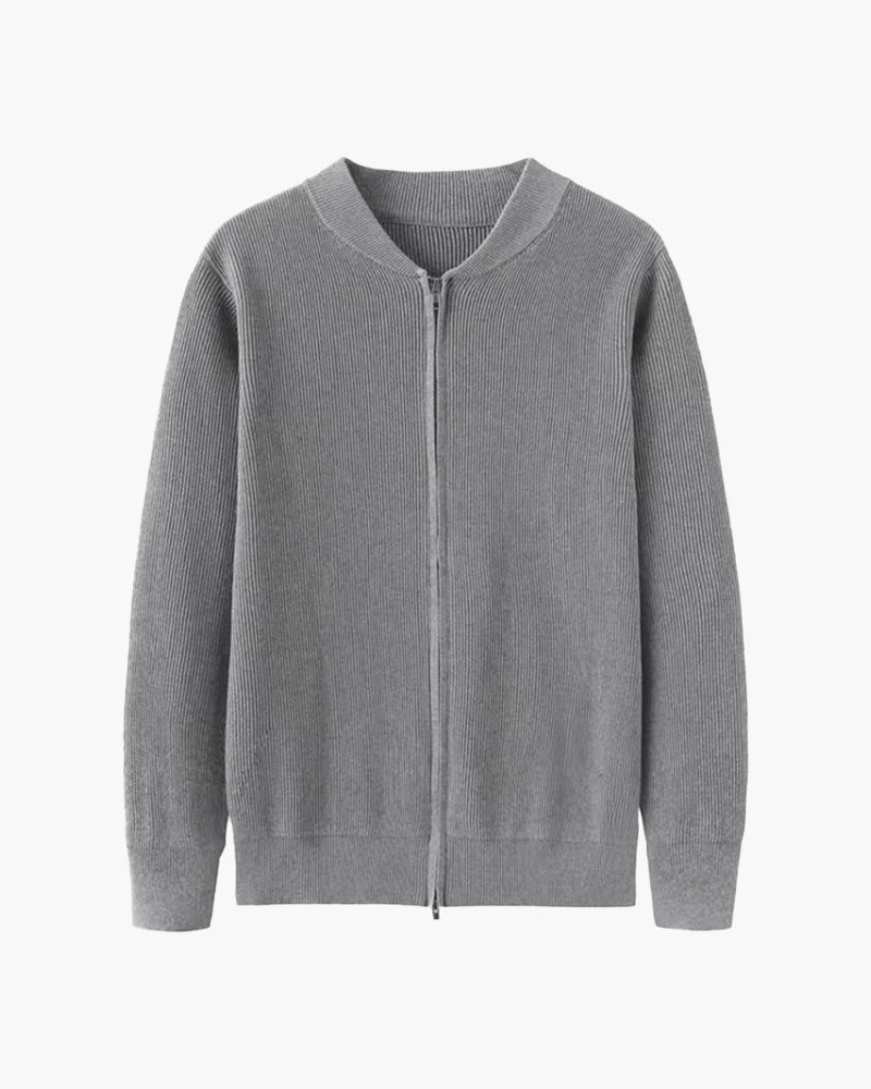 Herren Winter Kalte Jahreszeit Zip Cardigan