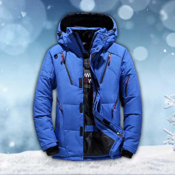 Herren Winter Gesteppte Pufferjacke