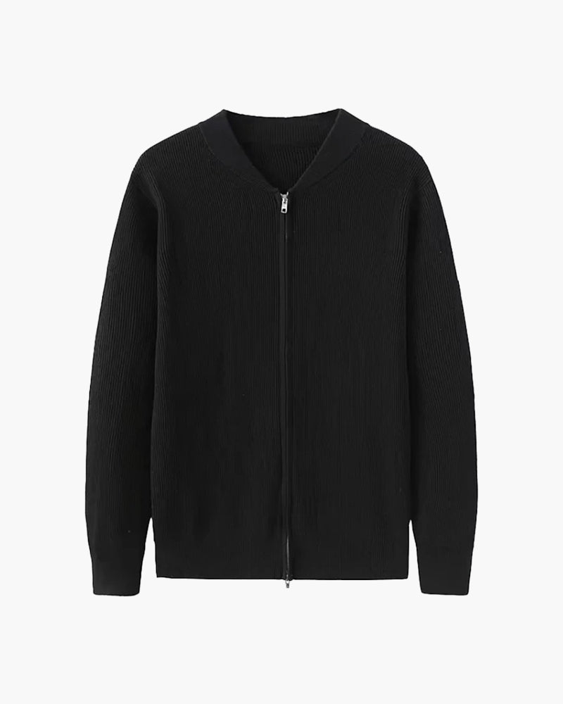 Herren Winter Kalte Jahreszeit Zip Cardigan