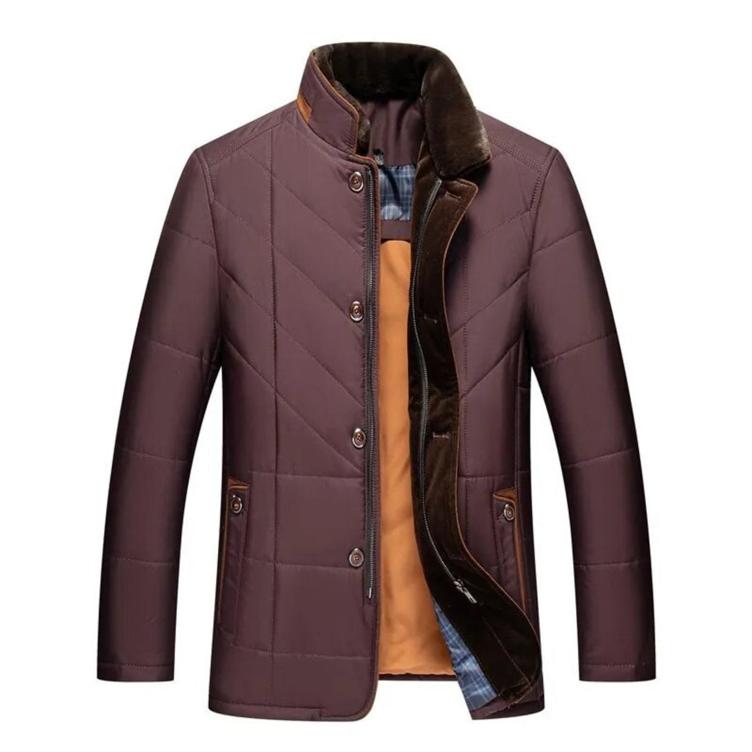 Herren Winter Gesteppter Stil Jacke
