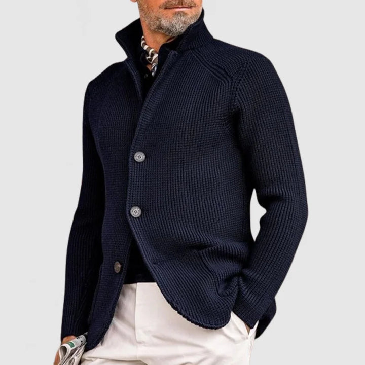 Herren Winter Kalte Jahreszeit Knopf Cardigan