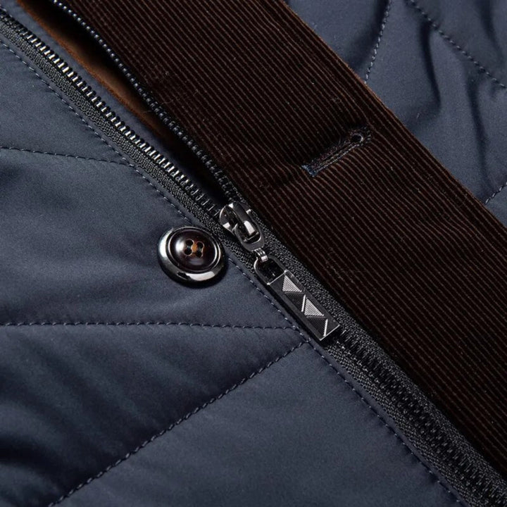 Herren Winter Gesteppter Stil Jacke