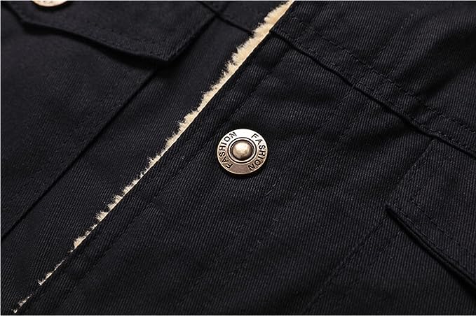Herren Winter Gefütterte Freizeitjacke