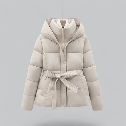 Klassische Gepolsterte Pufferjacke Für Outdoor Tragen Für Damen