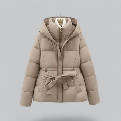 Klassische Gepolsterte Pufferjacke Für Outdoor Tragen Für Damen
