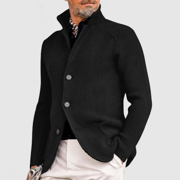 Herren Winter Kalte Jahreszeit Knopf Cardigan