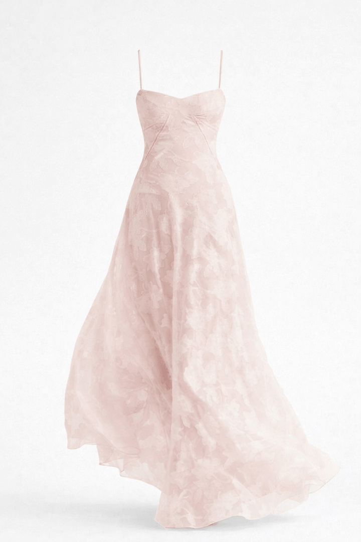Eng Anliegendes Elegantes Maxikleid mit Rückenschnürung für Damen