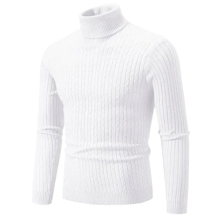 Warmer Winter Rollkragen Enger Pullover Herren
