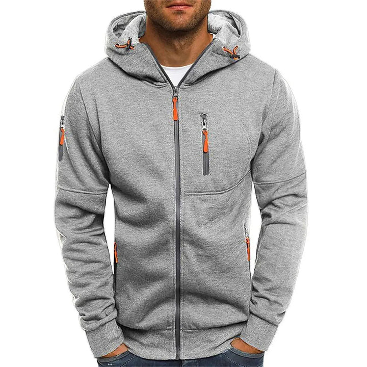 Herren Winter Kalte Jahreszeit Zip Hoodie