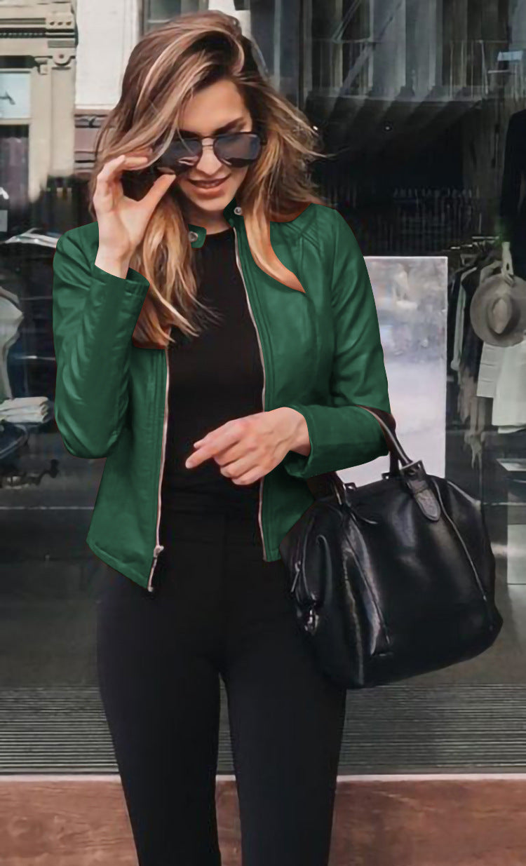 Damen Schmal Geschnittene Jacke