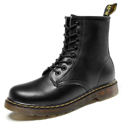 Schnürstiefel Klassischer Knöchel Stil Herren Winter