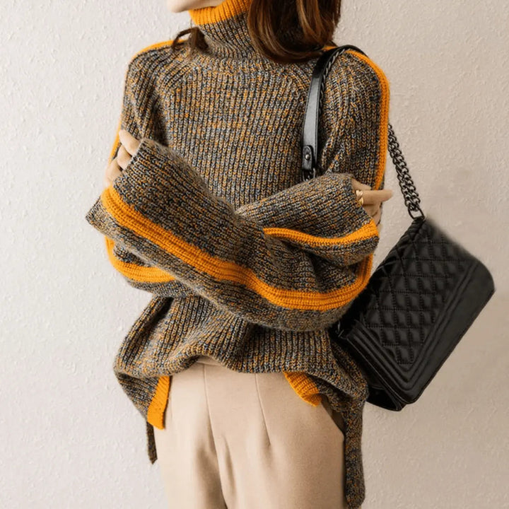 Gemütlicher Rollkragenpullover für Damen
