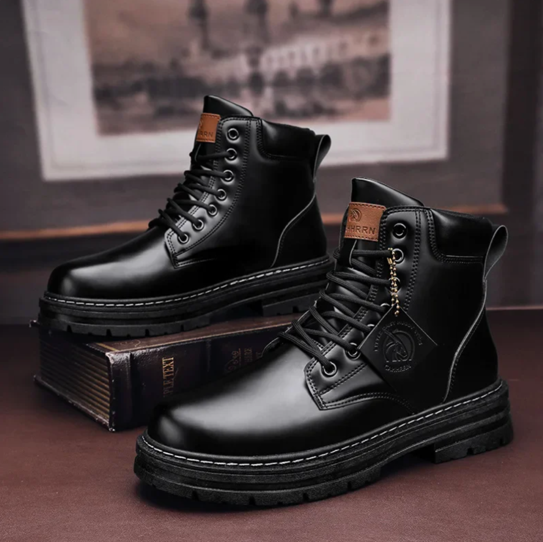 Winter Warme Herren Boots Robuster Halt