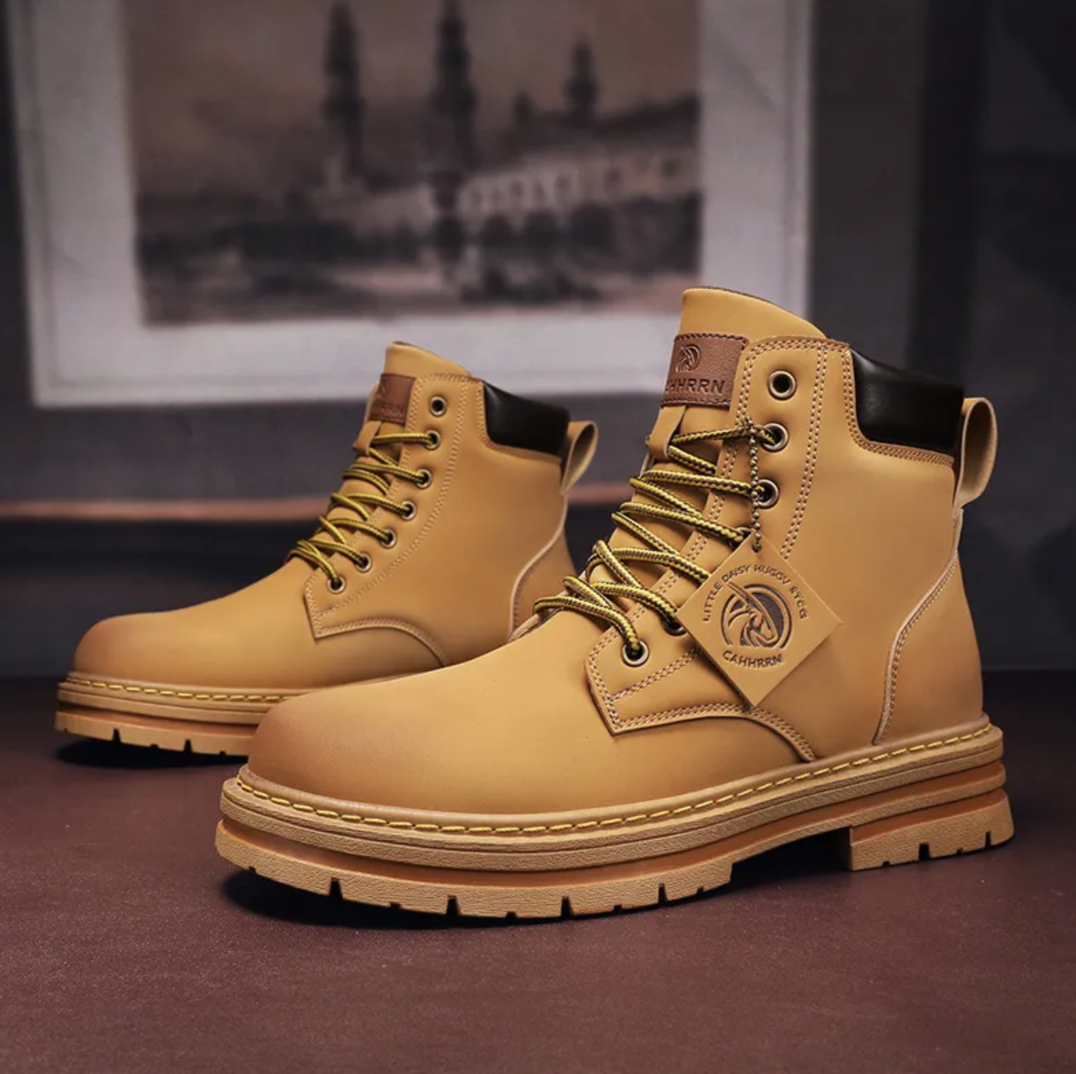 Winter Warme Herren Boots Robuster Halt
