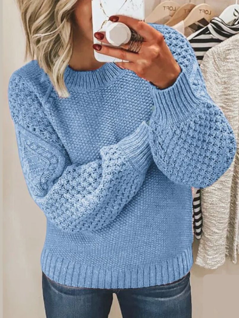 Damen Winter Warmer Klassischer Teddy Rollkragen Pullover