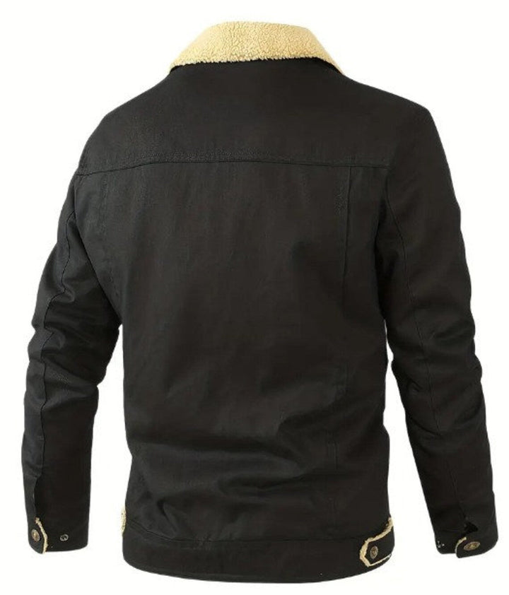 Herren Winter Gefütterte Freizeitjacke