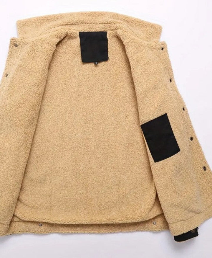 Herren Winter Gefütterte Freizeitjacke
