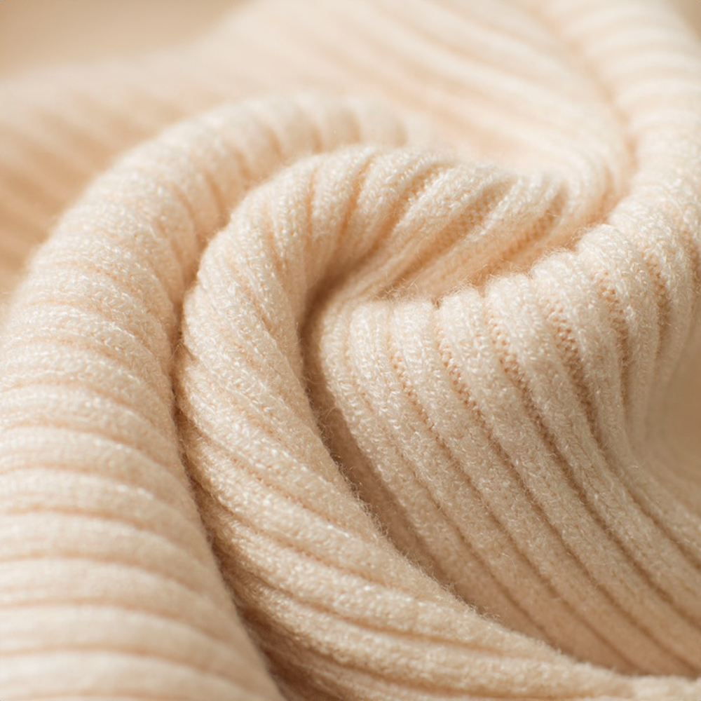 Klassischer Figurbetonter Rollkragenpullover Winter Damen