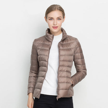 Leichte Winter Steppjacke Mit Alltäglichem Stil Damen