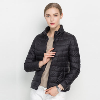Leichte Winter Steppjacke Mit Alltäglichem Stil Damen