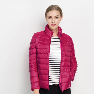 Leichte Winter Steppjacke Mit Alltäglichem Stil Damen