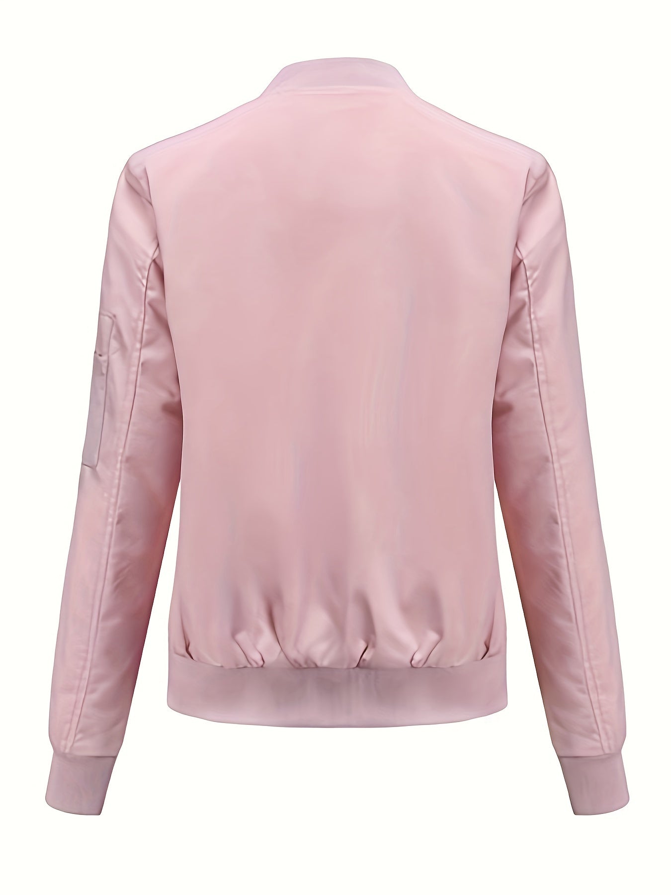 Bomberjacke Winter Klassischer Zip-Up Freizeitlook Damen