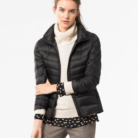 Leichte Winter Steppjacke Mit Alltäglichem Stil Damen